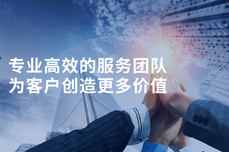 專業(yè)高效的服務(wù)團(tuán)隊(duì)為客戶創(chuàng)造更多價(jià)值